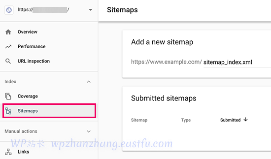 添加您的站点地图 URL - WPBeginner 添加您的站点地图网址