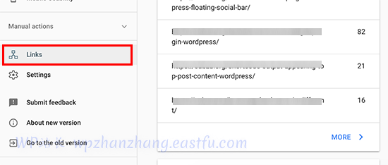 查看链接报告 - WPBeginner 查看链接报告
