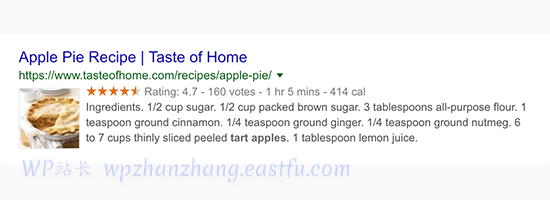 Google 搜索结果中显示的丰富网页摘要 - WPBeginner Google 搜索结果中显示的丰富网页摘要