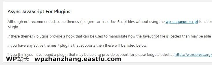 WordPress 速度优化的完整指南 68 插件异步JAVASCRIPT
