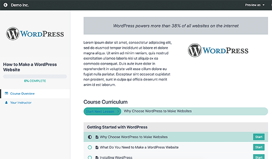 课程导航 Course navigation