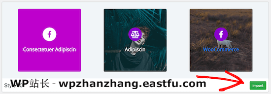 Flipbox 点击导入按钮 Flipbox click import button