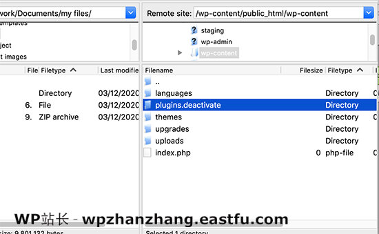 重命名插件文件夹 Renamed plugins folder