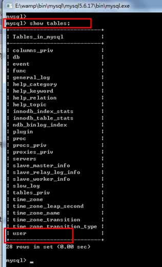 mysql数据库忘记密码时如何修改