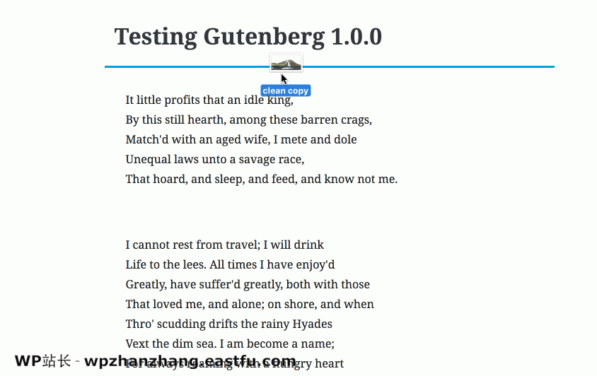 您可能不知道(但应该知道)的19个古腾堡编辑器功能 9 古腾堡功能图片上传