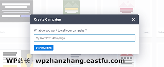 选择广告系列名称 Choose campaign name