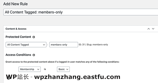 规则设置 Rule settings