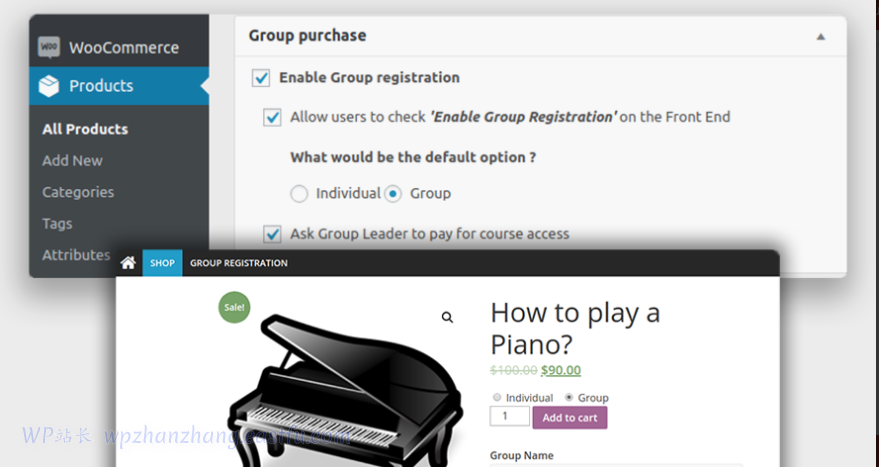 如何使用 LearnDash 创建课程市场(如 Udemy) 7 团体报名
