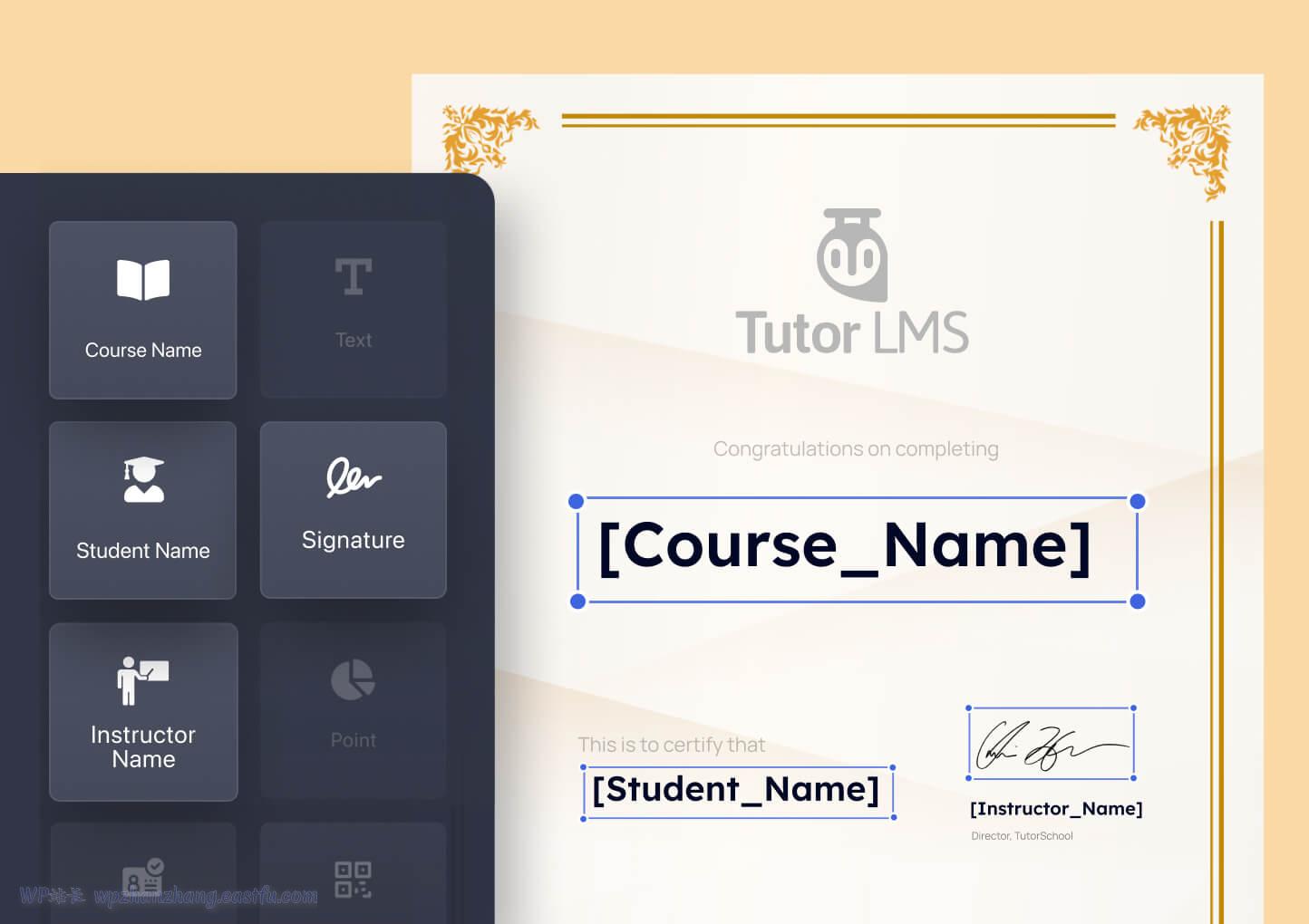 Tutor LMS 电子证书生成器 - 您的学生应得的培训证书 2 Tutor LMS 电子证书生成器 - 您的学生应得的培训证书 2