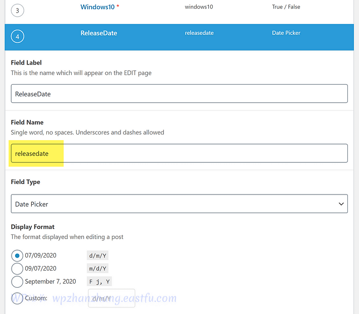 如何在 WooCommerce 产品页添加自定义字段 12 字段名称 - 自定义字段 WooCommerce