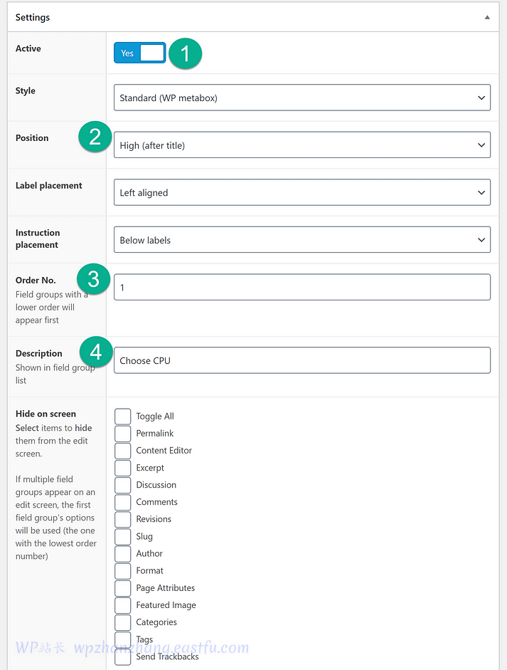 如何在 WooCommerce 产品页添加自定义字段 9 设置