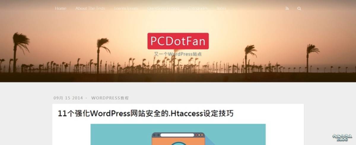 Landscape Plus – 单栏灰简响应式WordPress博客主题