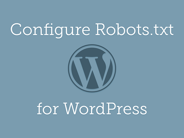 Configure Robots.txt for WordPress