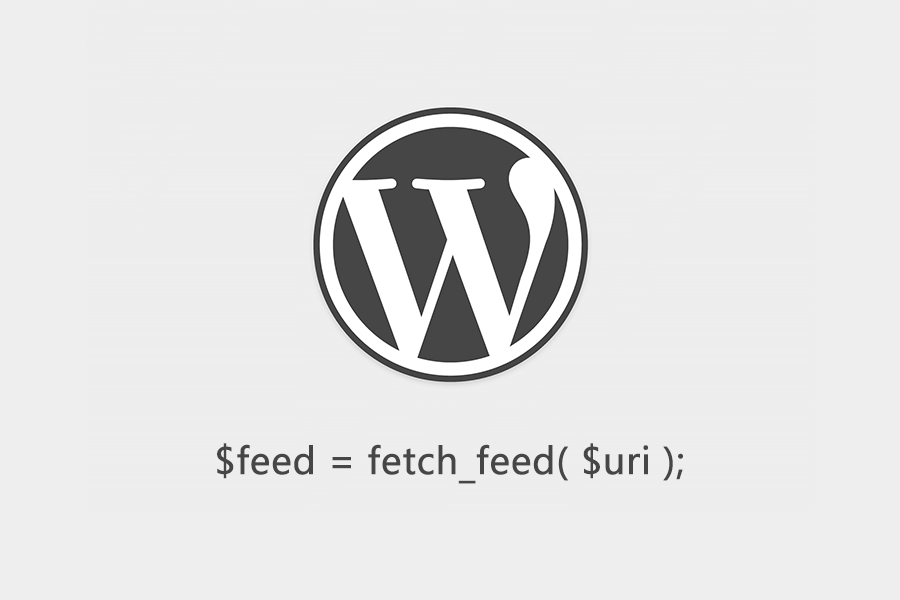 WordPress fetch_feed