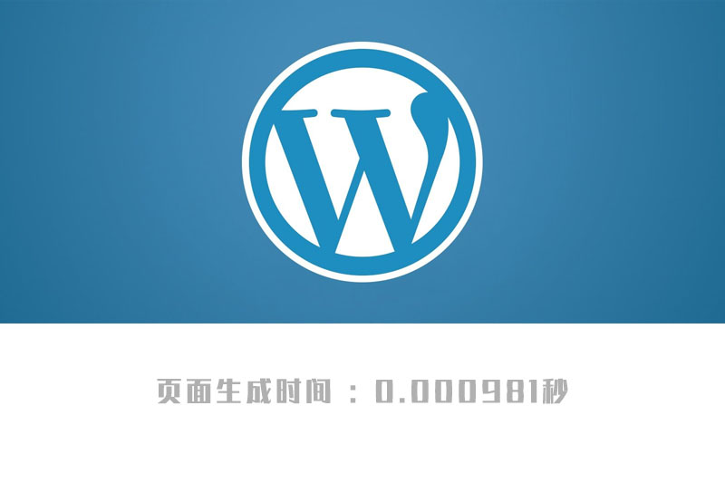 WordPress timer_stop