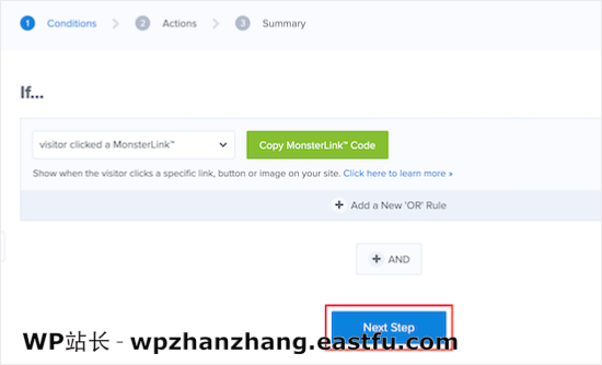 下一步添加 MonsterLink Add MonsterLink next step