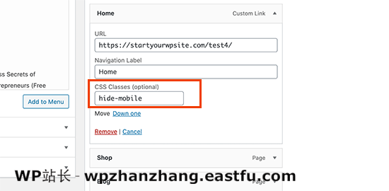 添加 CSS 类 Add CSS class