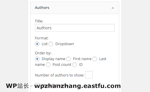 作者Widget 作者Widget