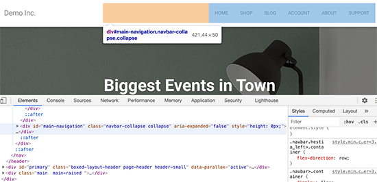 查看桌面菜单时的源代码 Source code while viewing your desktop menu