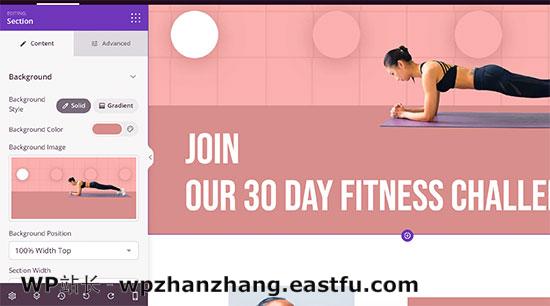 Editing elements in page builder 如何使用WordPress制作落地页 6