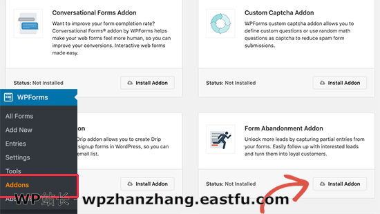 表单放弃插件 Form Abandonment Addon