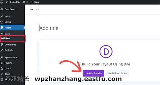 Launch Divi Builder 如何使用WordPress制作落地页 25