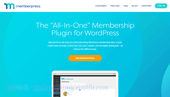 会员新闻网站 The MemberPress website