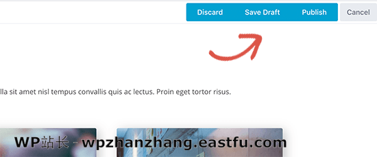 Save or publish your landing page 如何使用WordPress制作落地页 23