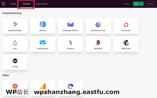 SeedProd integrations 如何使用WordPress制作落地页 11