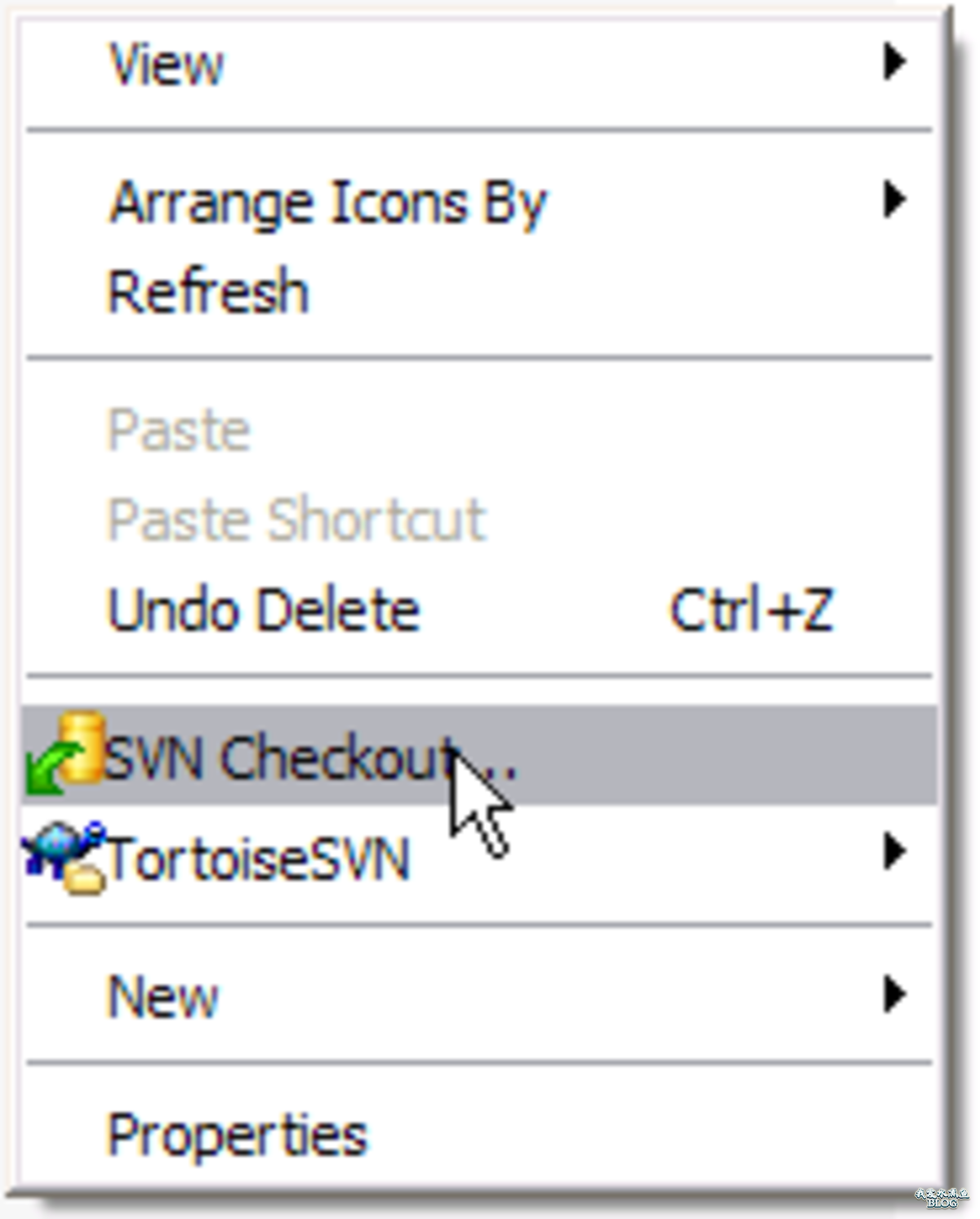 tortoisesvn-checkout
