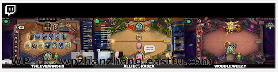 Twitch 流媒体嵌入示例 Twitch streaming embed example