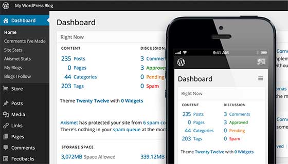 wordpress-dashboard