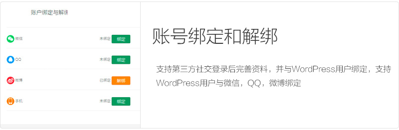 实现 QQ/微博/微信/钉钉/手机登录的WordPress插件 (https://www.wpmee.com/) WordPress使用教程 第2张